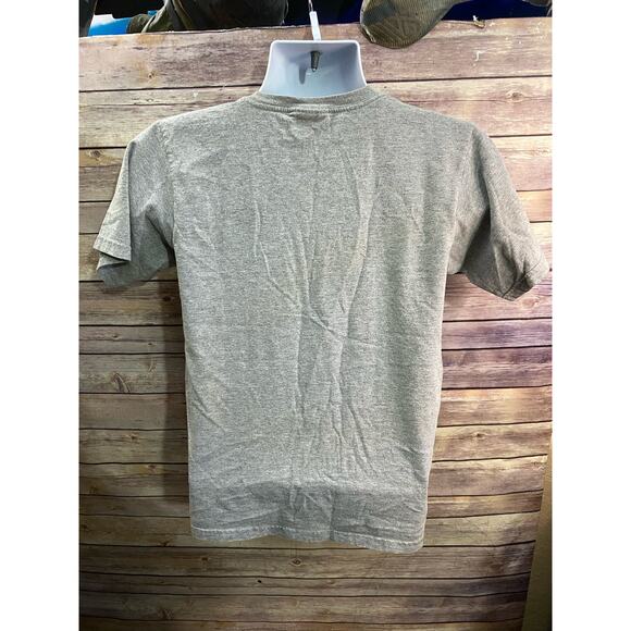 Vtg Youth Nike Swoosh T Grey Shirt Large Sports Logo Y2K - Picture 2 of 6